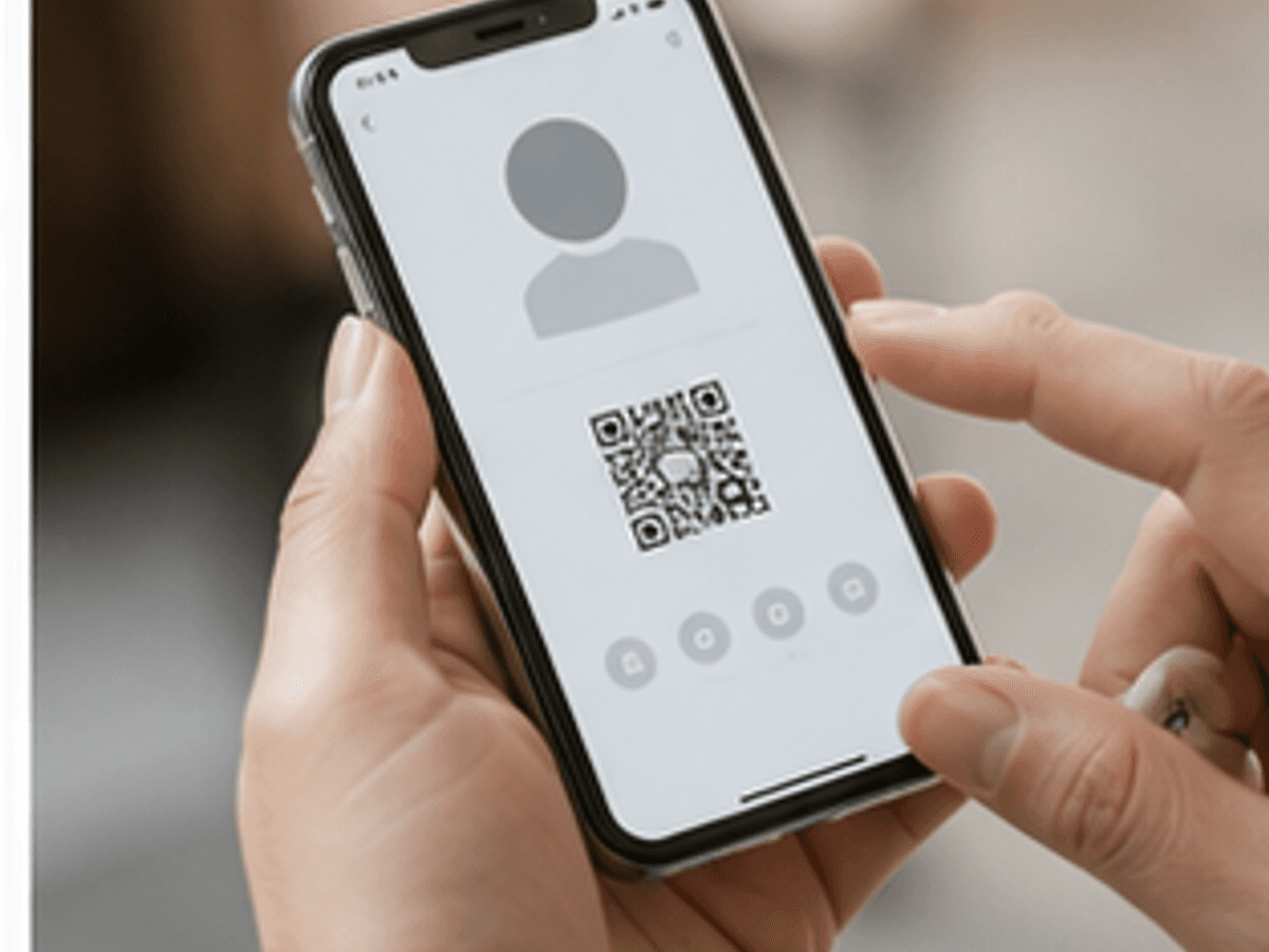 정치인 전자명함 QR 공유 샘플 화면
